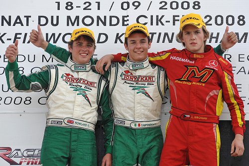 Camponeschi (m) titel kwijt, Rowland (l) nu KF2 kampioen